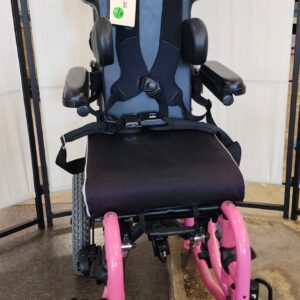 Quickie Zippie TS folding frame wheelchair, 10" wide