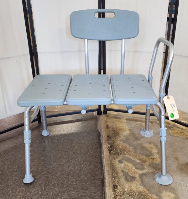 Drive Medical Tub transfer bench w/backrest