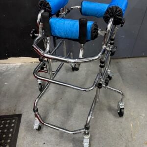 Pediatric 6-wheeled walker