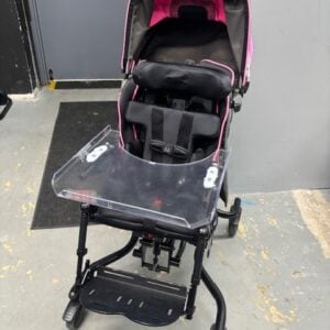 Zippie Voyage on JCM high-low base, 8" wide