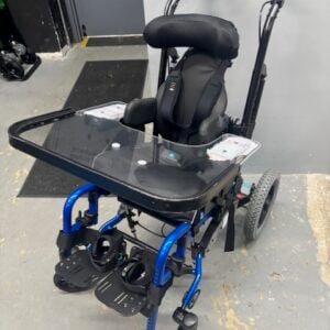 Ki Flip tilt/recline folding manual wheelchair, 14" wide (Kelly/Kyle using)