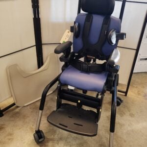 Rifton Activity Chair size small on Hi/Lo Base; tilt in space