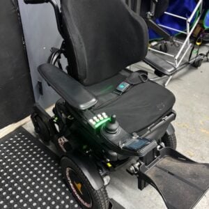 Permobil F3 power wheelchair, 16" wide