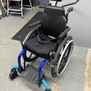 Ki Clik rigid frame manual wheelchair, 12" wide