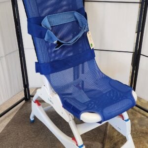 Rifton wave bath and transfer seat with tub stand. Large