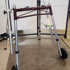 Drive Medical 2 button posterior gliding walker with handles