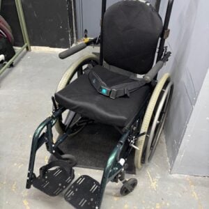 Quickie 2 folding manual wheelchair, 16" wide