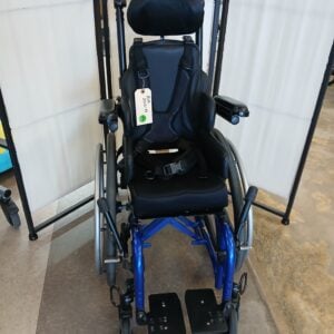 Zippie Xcape Manual Wheelchair, folding frame, 11" wide