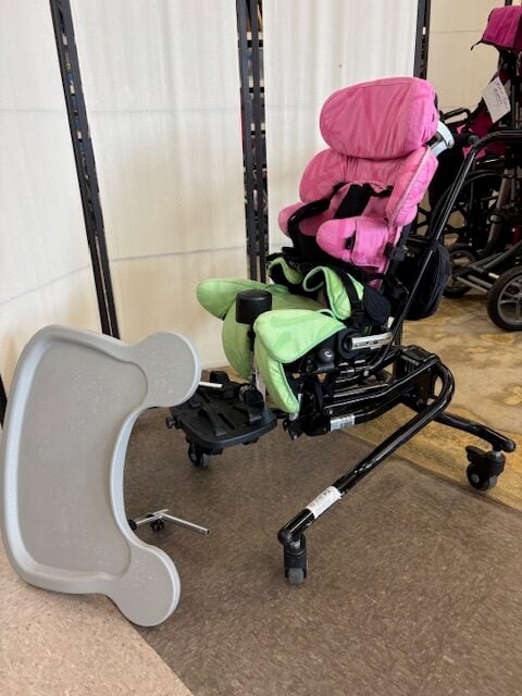 Leckey Squiggles Seat with high/low base, size 1