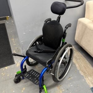 Ki Clik rigid frame manual wheelchair, 12" wide