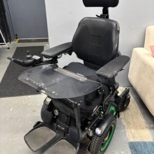 Permobil F3 power wheelchair, 17" wide