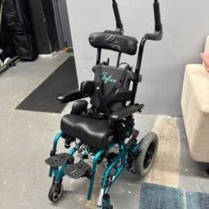 NXT Mini folding tilt in space manual wheelchair, 12" wide