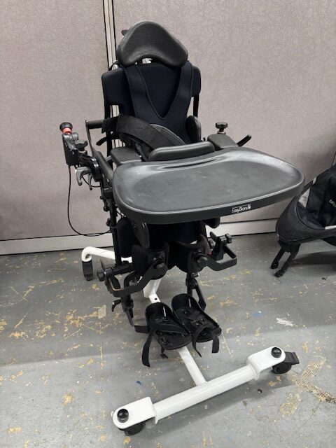 Easystand Bantam sit to stand stander, size small with supine option