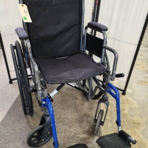 Medline K3 Basic manual light weight folding wheelchair -18"