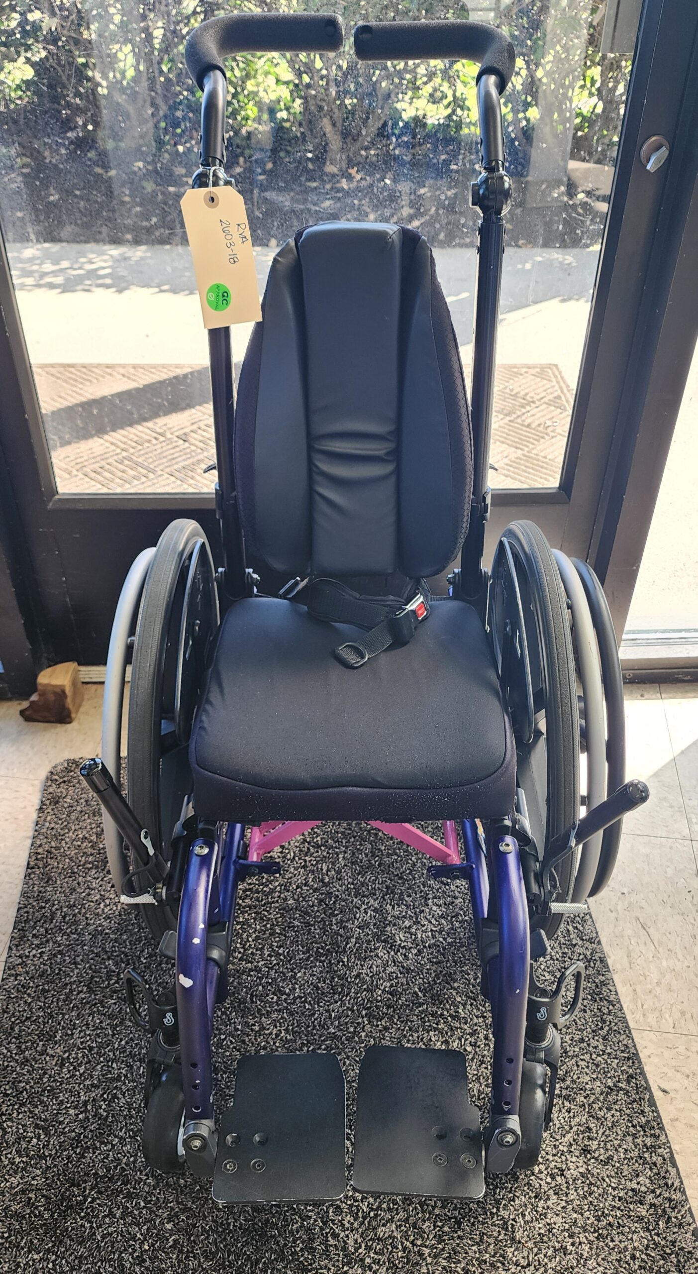 Zippie Xcape Manual Wheelchair 12" rigid frame