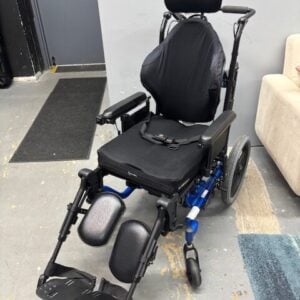 Ki Focus rigid frame tilt in space manual wheelchair with power tilt, 16" wide