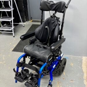 Ki Focus rigid frame tilt in space wheelchair, 14" wide