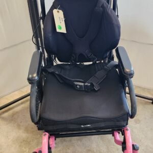 Quickie Iris tilt in space wheelchair, 16" wide