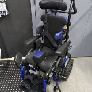 Zippie IRIS rigid frame tilt in space wheelchair, 12" wide (dynamic back)