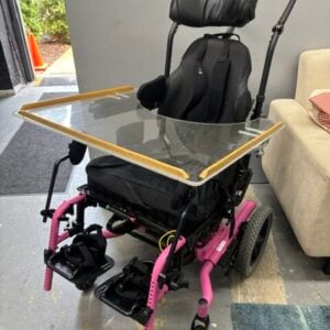 Ki Focus CR rigid frame tilt in space manual wheelchair, 17" wide