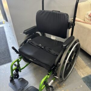 Quickie 2 folding manual wheelchair, 19" wide