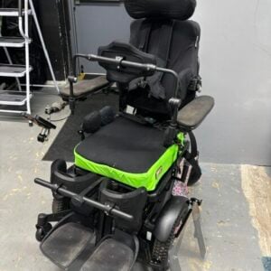 Permobil F5 VS power wheelchair/stander, 16" wide