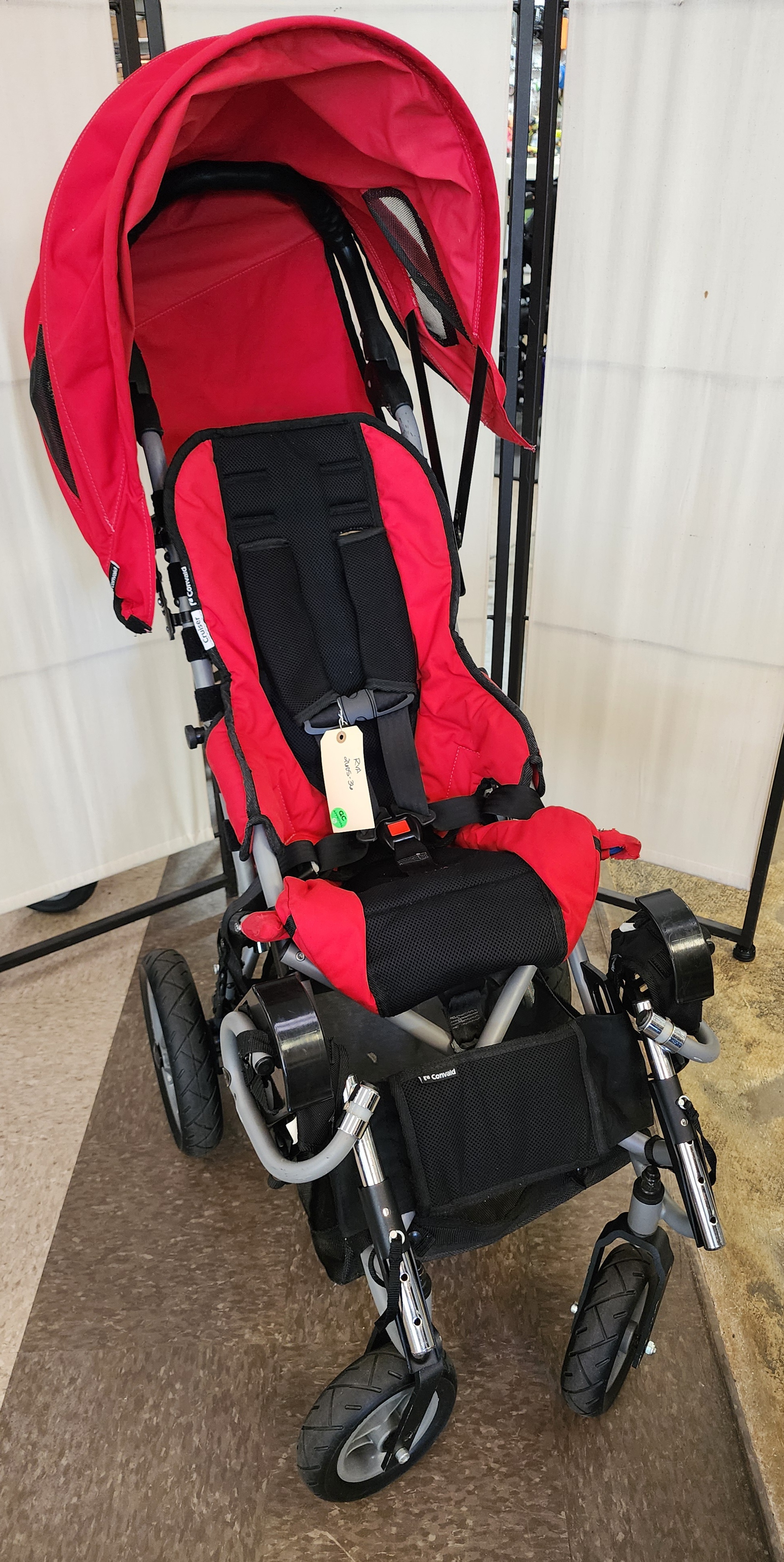 Convaid Cruiser Adaptive Stroller, 14" wide