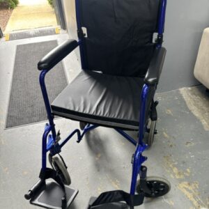 DMI Folding transport chair, 16" wide